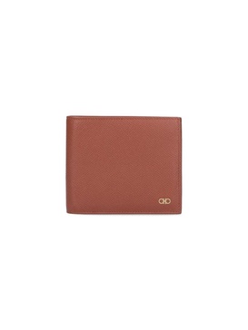 Ferragamo Gancini Plaque Bi-Fold Wallet