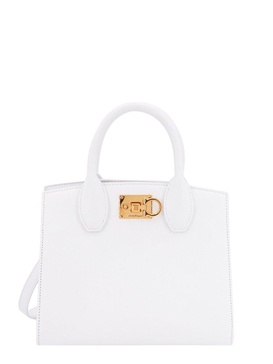 Ferragamo Logo Engraved Tote Bag