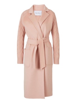 Max Mara Belted Long-Sleeved Coat