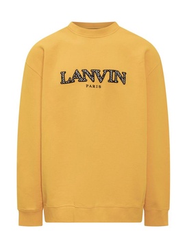 Lanvin Logo Embroidered Crewneck Sweatshirt