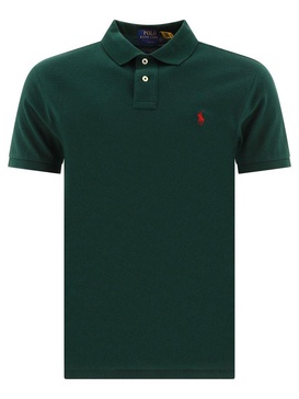 Polo Ralph Lauren Logo Embroidered Short-Sleeved Polo Shirt