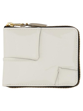 Comme des Garçons Wallet Reversed Hem Zipped Wallet