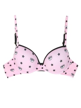 Chiara Ferragni Eyestar Printed Push-Up Strapped Bra