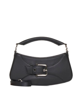 Osoi Belted Brocle Zipped Shoulder Bag