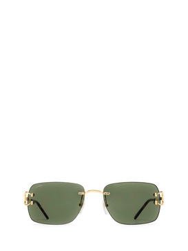 Cartier Rectangle Frame Sunglasses