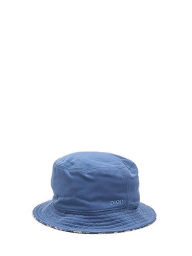 Dior Homme Logo Embroidered Reversible Bucket Hat