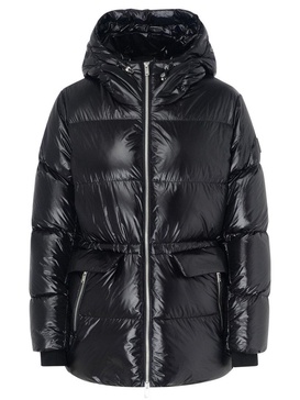 Moose Knuckles Hooded Zip-Up Down Jacket