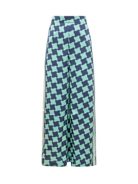 Casablanca Graphic-Printed Wide-Leg Trousers