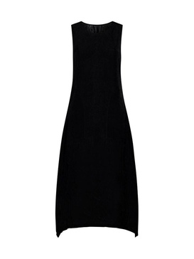 Uma Wang Crewneck Sleeveless Midi Dress