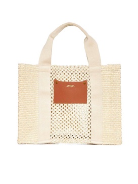 Isabel Marant Logo Printed Small Tote Bag