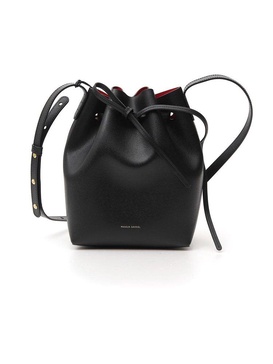 Mansur Gavriel Logo Stamp Mini Bucket Bag