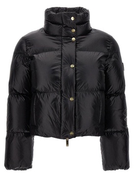 Elisabetta Franchi Crop Down Jacket