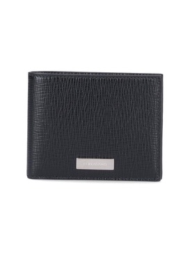 Ferragamo Logo Plaque Bi-Fold Wallet