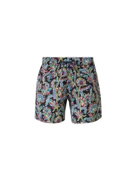 Etro Floral-Printed Drawstring Swim Shorts