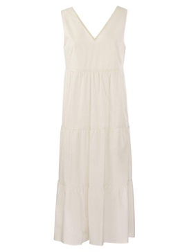 Woolrich V-Neck Sleeveless Midi Dress