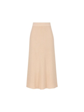 Loro Piana Ikeda Pleated Midi Skirt