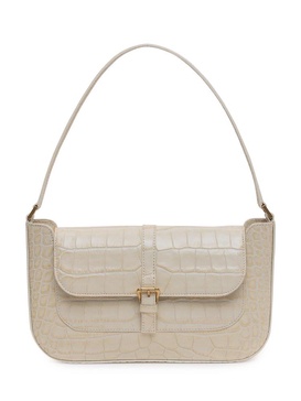 By Far Miranda Embossed Shoulder Bag