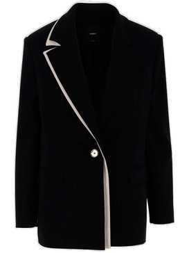 Pinko Single-Breasted Tailored Blazer