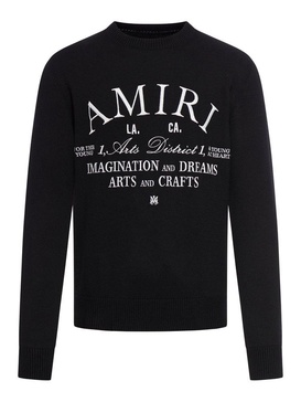 Amiri Arts District Logo Embroidered Jumper