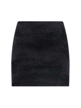 Alexander Wang Logo Detailed Mini Skirt