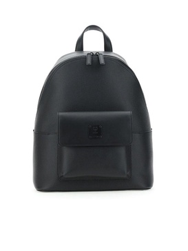 MCM Logo Plaque Backpack