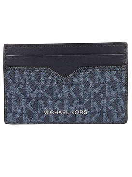 Michael Kors Hudson Logo-Jacquard Card Holder