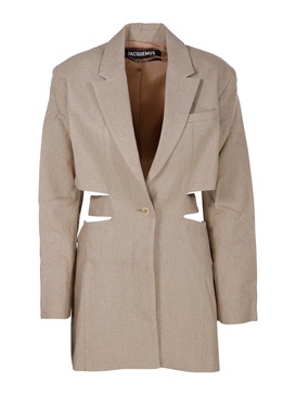 Jacquemus Cut-Out Blazer Mini Dress