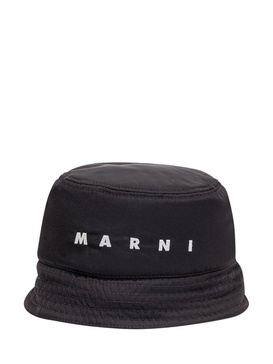 Marni Logo Printed Bucket Hat