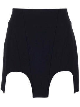 Dion Lee Double Arch Cut-Out Detailed Mini Skirt