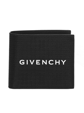 Givenchy Logo Printed Bi-Fold Wallet