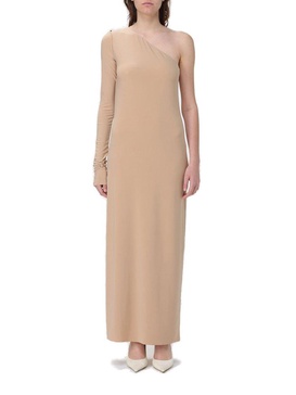 Sportmax Asymmetrical One-Shoulder Dress