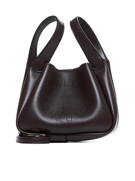 Stella McCartney Logo Detailed Open Top Handbag