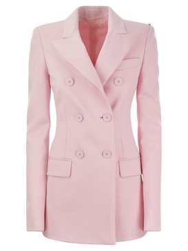 Sportmax Double-Breasted Long-Sleeved Blazer