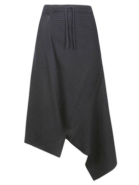 Marques'Almeida Asymmetric Drawstring Midi Skirt