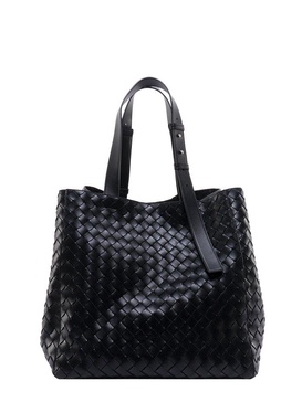 Bottega Veneta Classic Intrecciato Cube Tote Bag