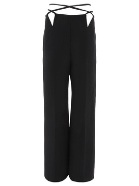 Dion Lee V-Wire Straight-Leg Cut-Out Trousers