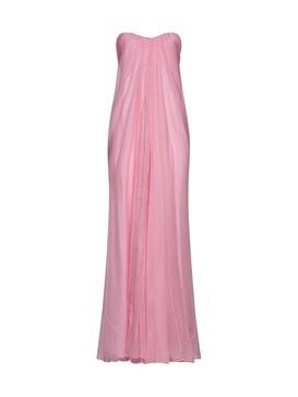 Alexander McQueen Bustier Strapless Draped Dress