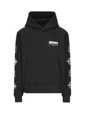 Amiri Preemo Logo-Printed Ribbed Hoodie