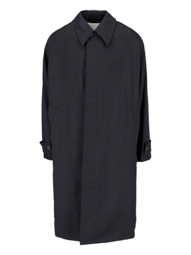 Studio Nicholson Single-Breasted Straight Hem Coat