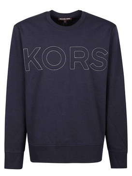 Michael Kors Logo-Embossed Long Sleeved Sweatshirt