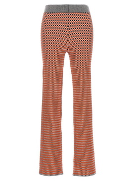 Paco Rabanne Check Patterned Slim Fit Trousers