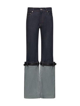 Coperni Hybrid Turn-Up Detail Jeans