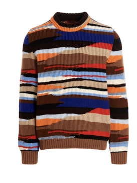 Missoni Zigzag Crewneck Knitted Jumper