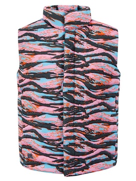 Erl Camouflage-Print Sleeveless Gilet