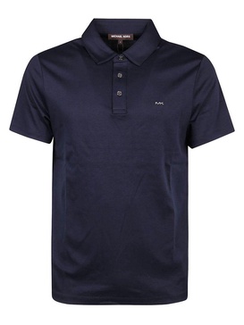 Michael Kors Logo Embroidered Polo Shirt