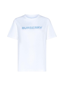 Burberry Logo Printed Crewneck T-Shirt