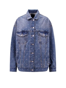 Givenchy Button-Up Oversized Denim Jacket