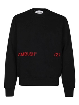 Ambush Logo Embroidered Crewneck Sweatshirt