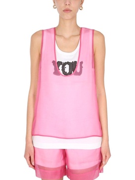 Dries Van Noten Hasche Sleeveless Top