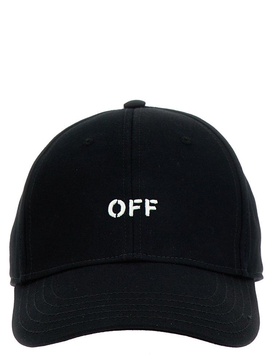 Off-White Drill Off Stamp Baseball Cap